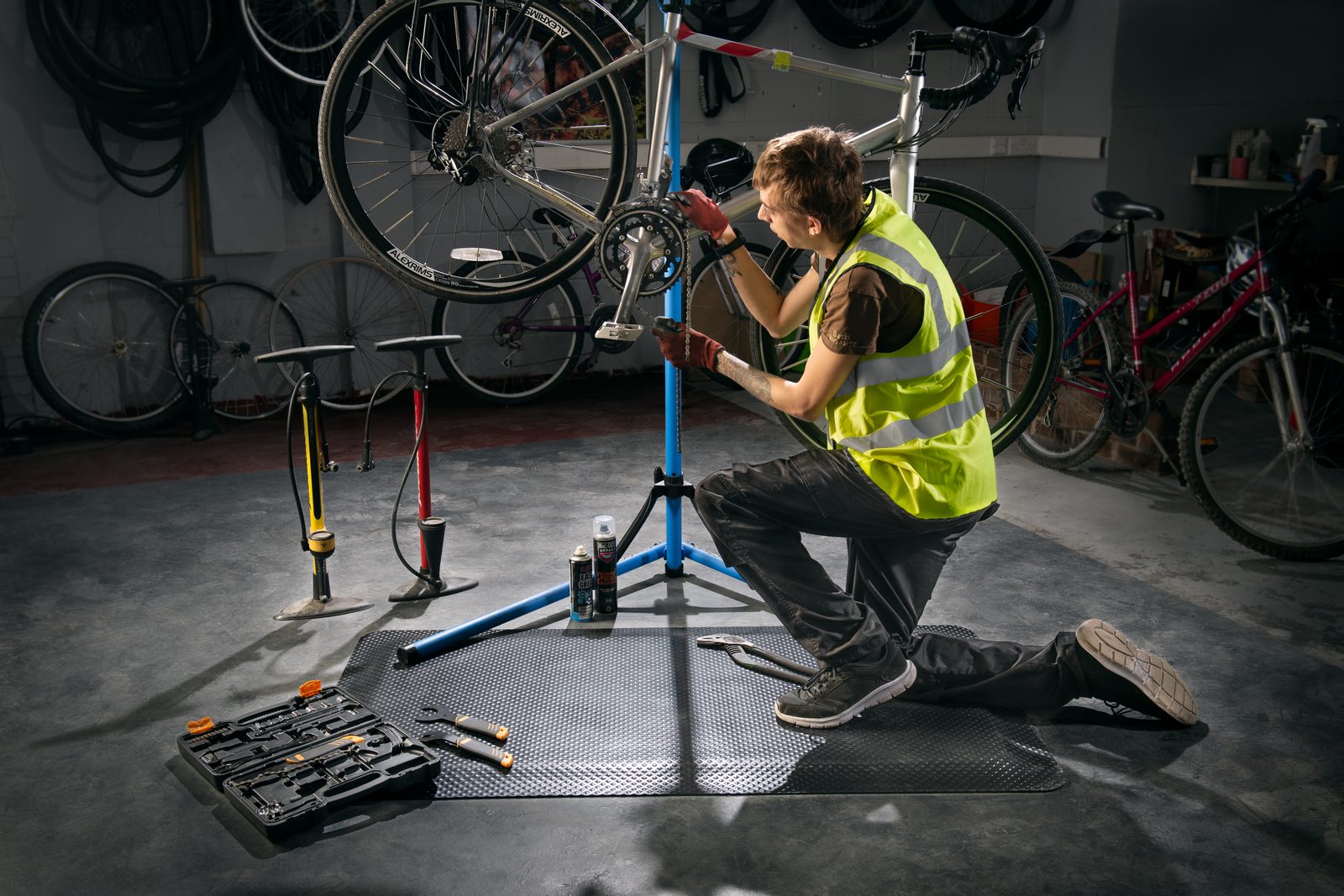 Ergonomisk arbetsplatsmatta